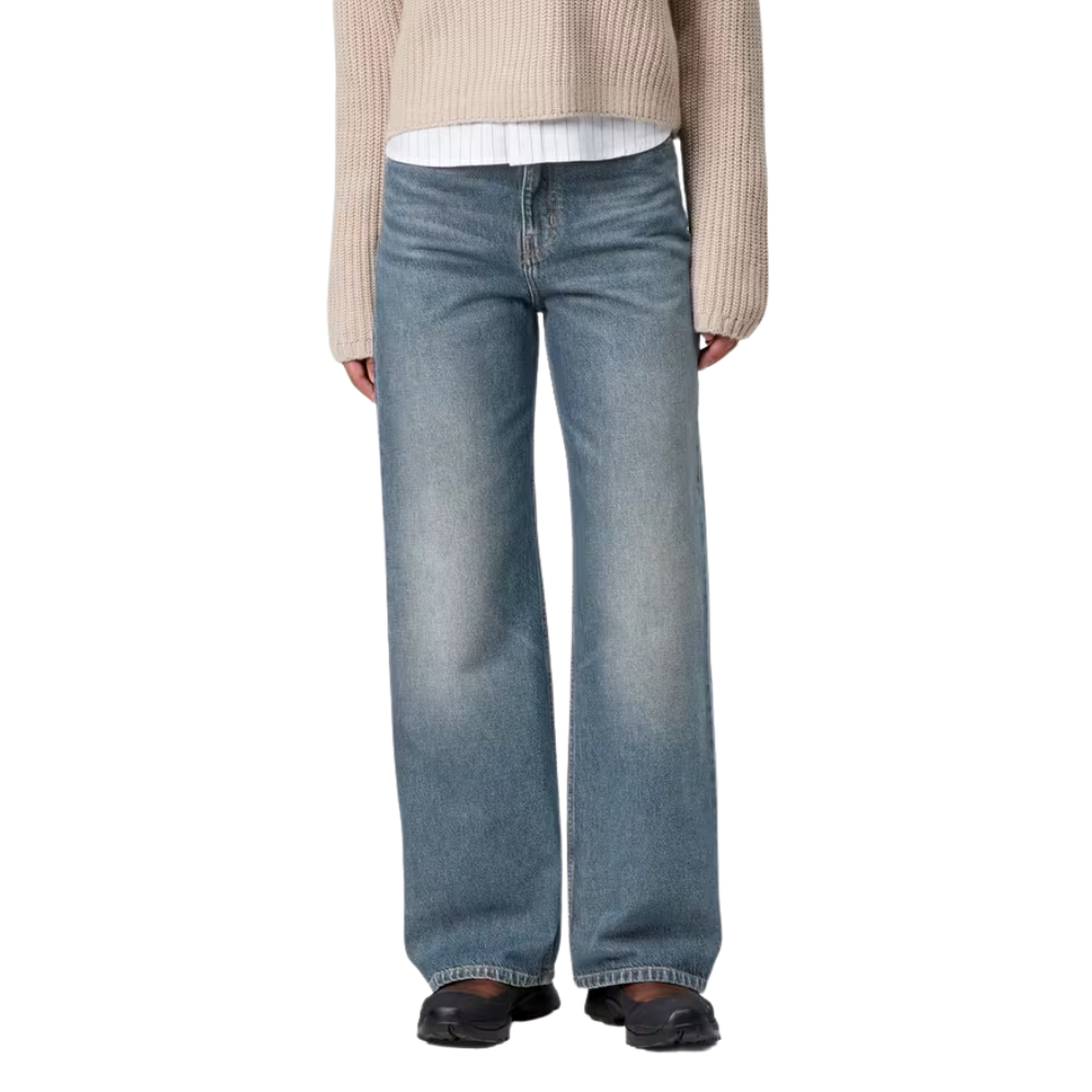 W Jane Pant Blue Dark Used Wash Bild 1