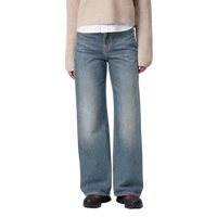 W Jane Pant Blue Dark Used Wash Bild 1