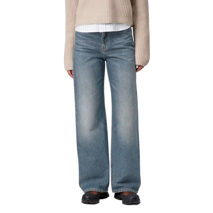 W Jane Pant Blue Dark Used Wash Bild 1