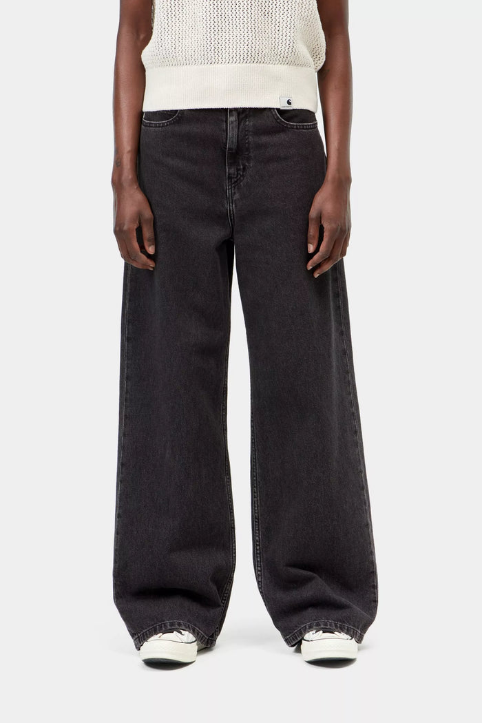 W Jane Pant Black Heavy Stone Wa Bild 1
