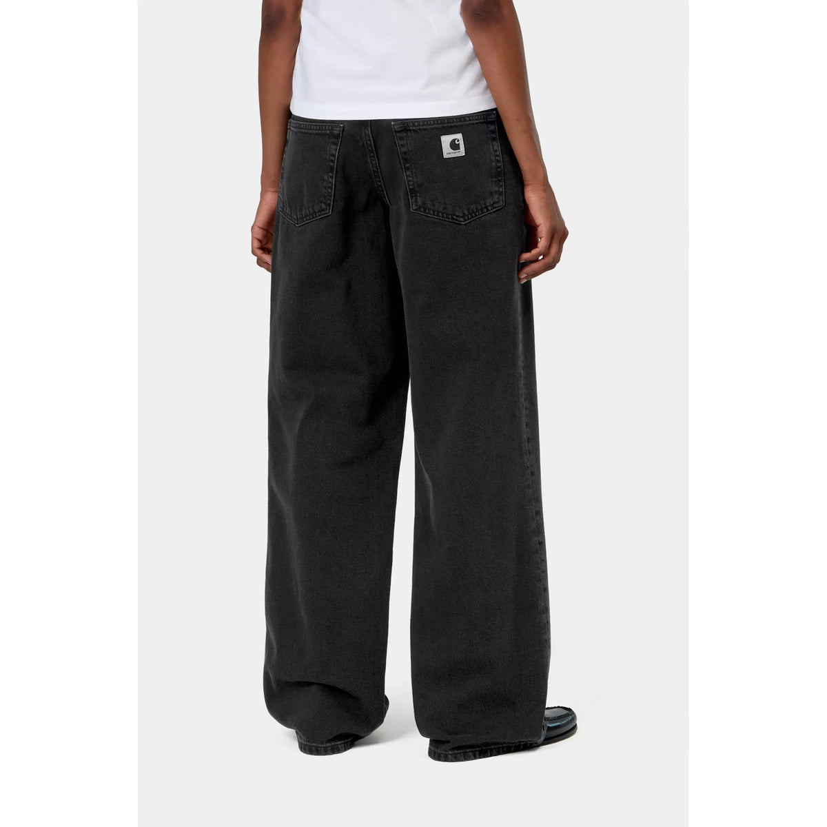 W Lavine Pant Black Heavy Stone Wa Bild 2