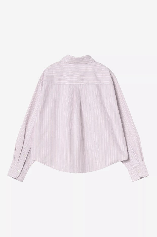 W LS Kanan Shirt Kanan Stripe Hortens Bild 2