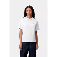 W SS Chase T-Shirt White/Gold Bild 1