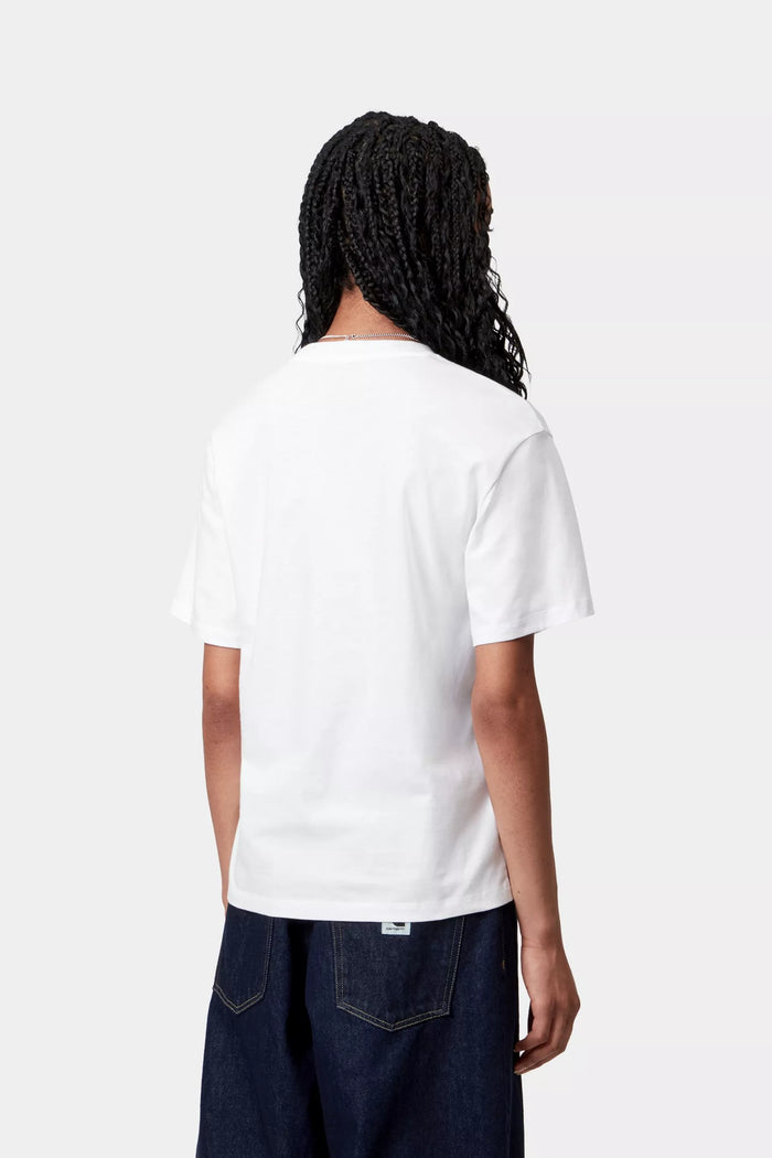 W SS Chase T-Shirt White/Gold Bild 2