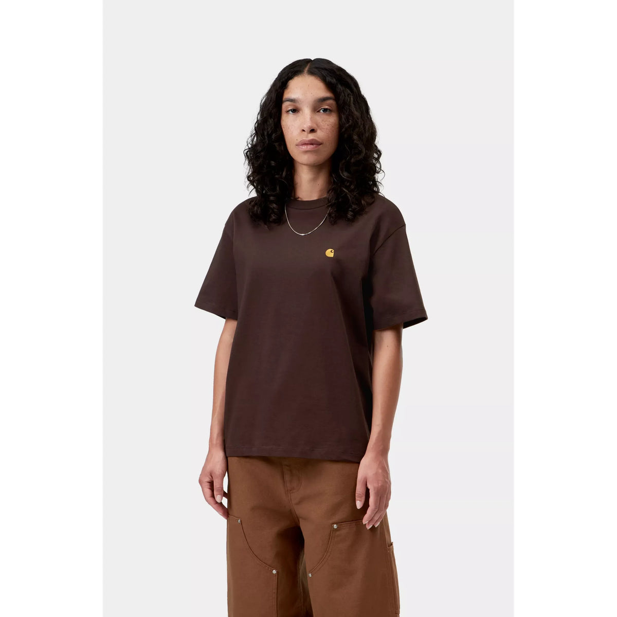 W SS Chase T-Shirt Palisander/Gold Bild 1