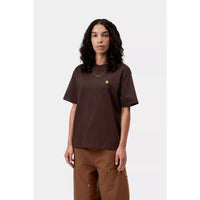 W SS Chase T-Shirt Palisander/Gold Bild 1