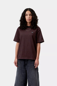W SS Essy T-Shirt Essy Stripe Black/Am Bild 1
