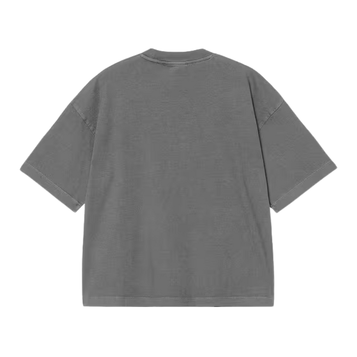 W SS Nelson T-Shirt Black garment dyed Bild 2