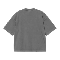 W SS Nelson T-Shirt Black garment dyed Bild 4