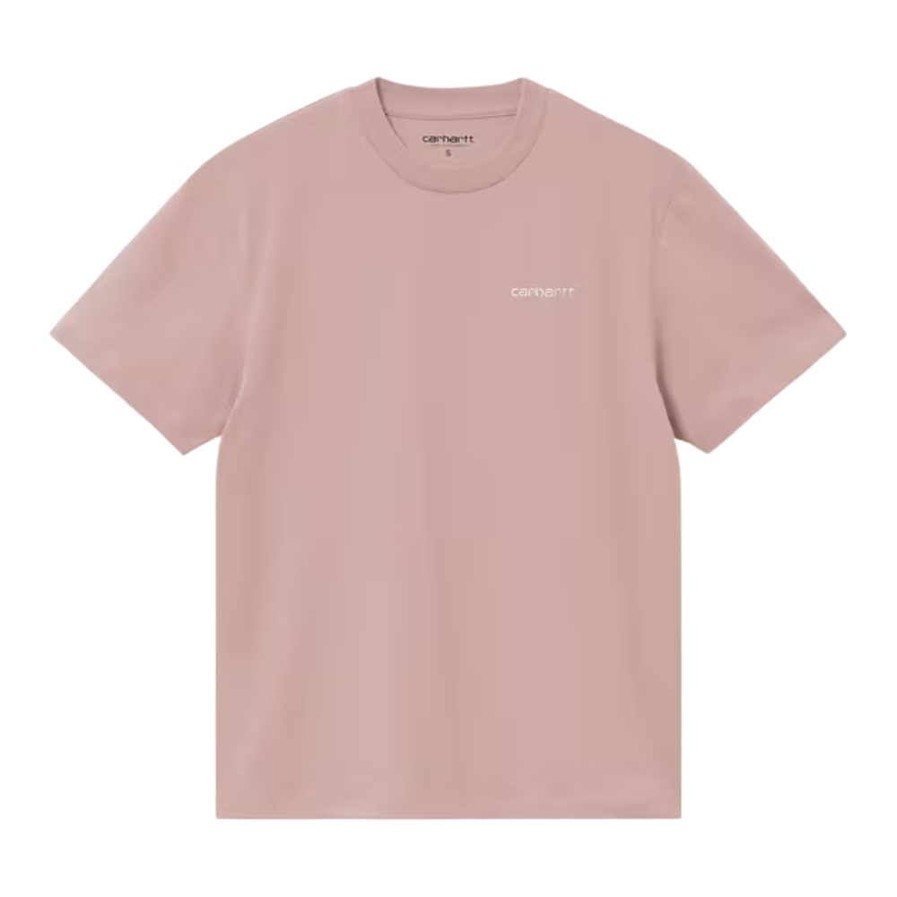 W SS Script Embroidery T-S Gentle Pink/Cinnerus Bild 1