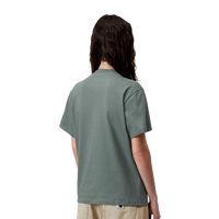 W SS Script Embroidery T-S Velvet Green/Gentle Bild 2