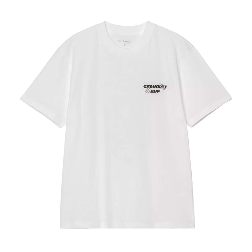W SS Wiptopia T-Shirt White Bild 3