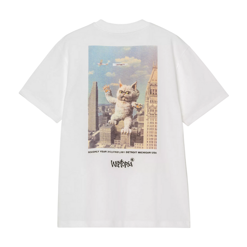 W SS Wiptopia T-Shirt White Bild 4