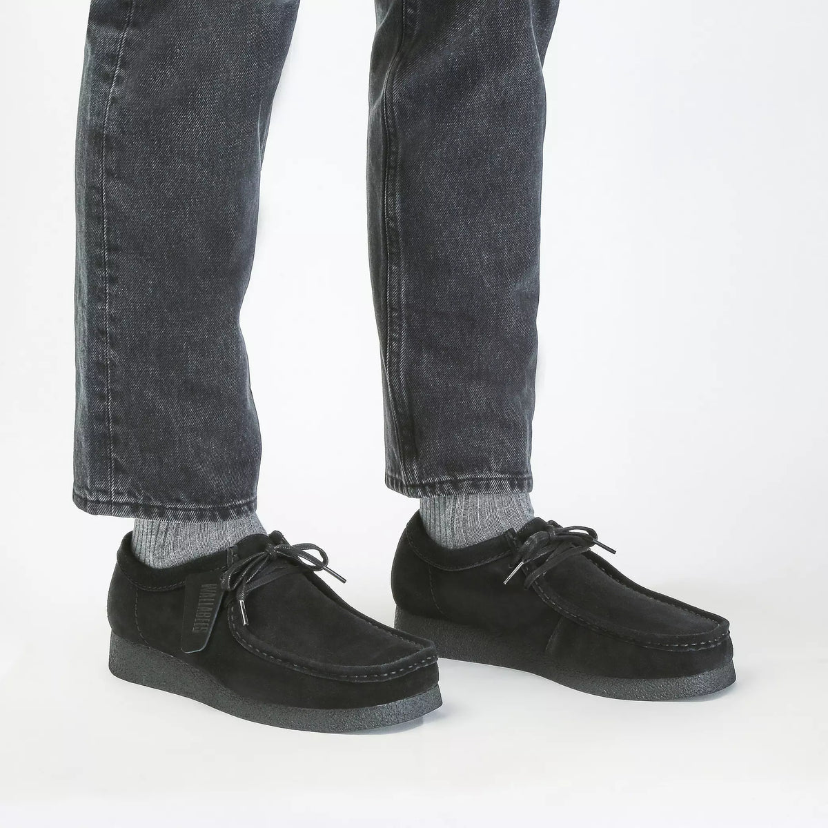 M Wallabee EVO Black Suede Bild 7