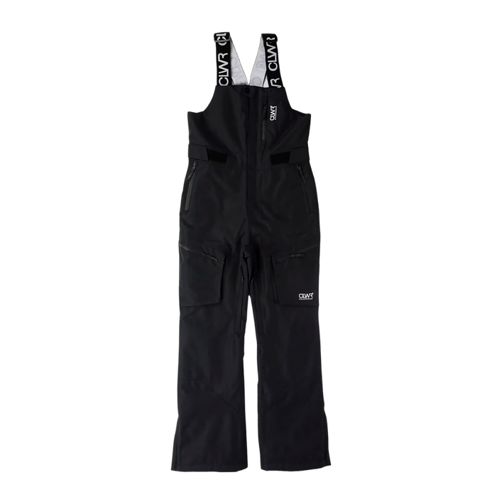 W Slash Bib Pants Black Bild 1