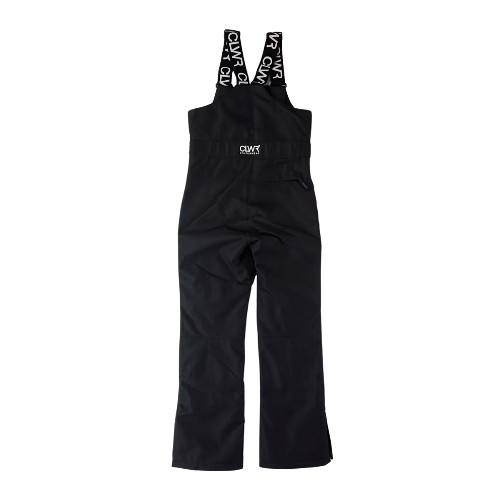 W Slash Bib Pants Black Bild 2