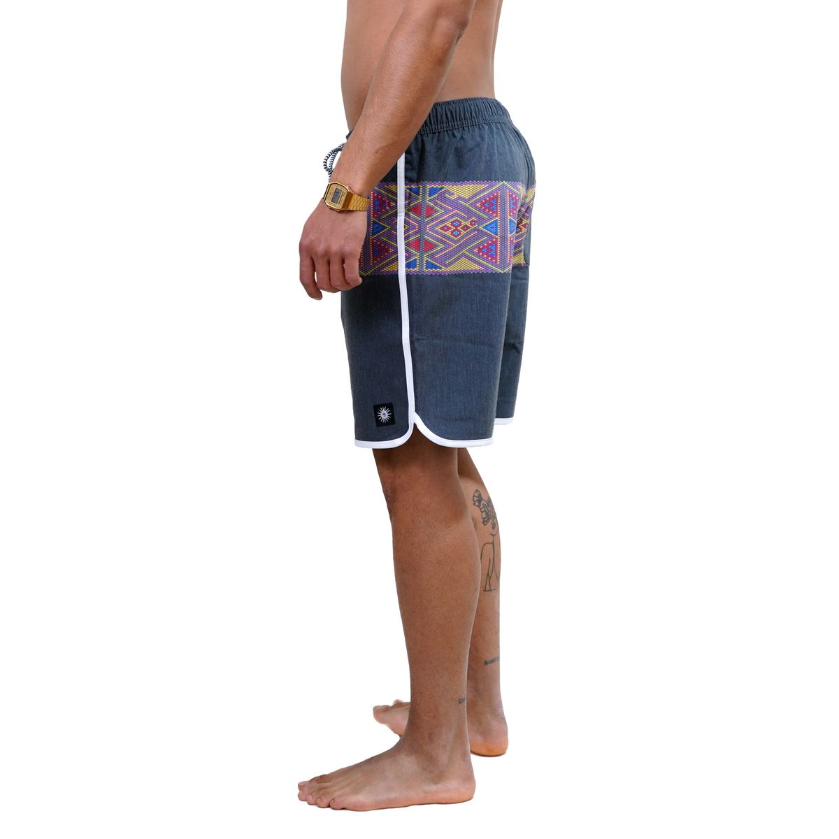 Senseiph Elastic - Phieres - Black - Boardshort