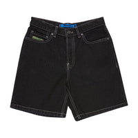 Baggy Denim Jort Wired 32 Black Bild 1