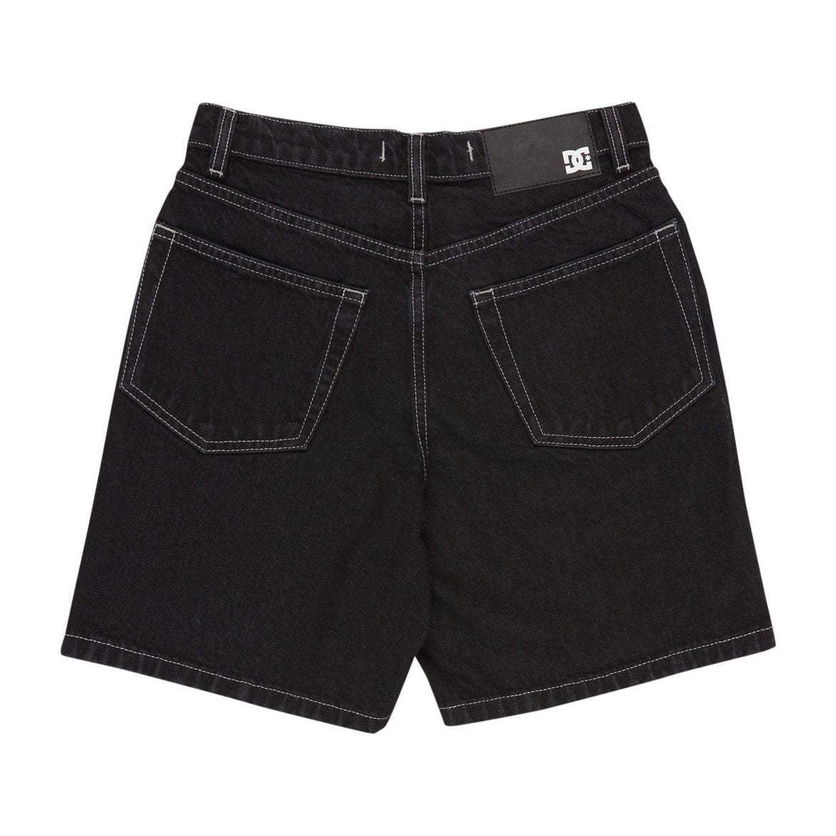 Baggy Denim Jort Wired 32 Black Bild 2