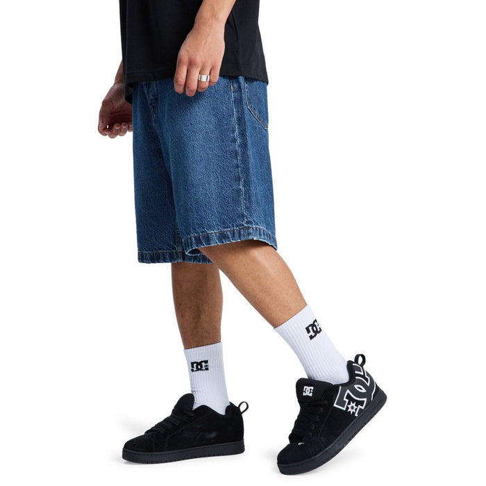 Baggy Denim Short Stone Indigo Bild 1