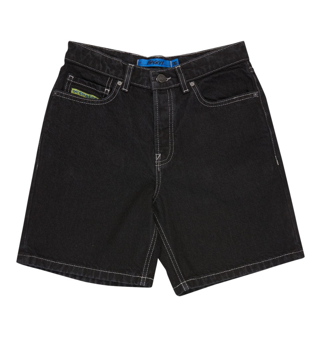 Baggy Denim Short Youth Black Tint Bild 1