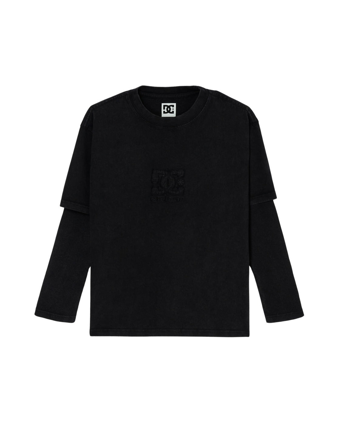 DC Twofer LS Youth Black Bild 4