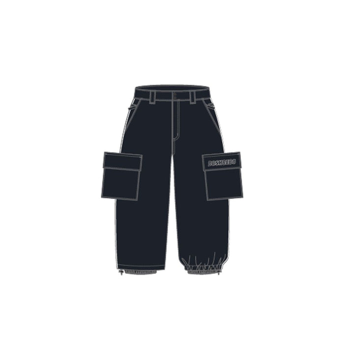 Wide Cargo Pant Black Bild 1
