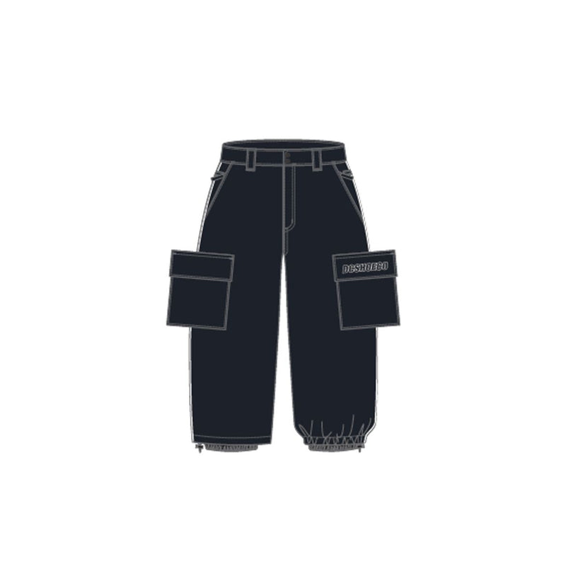 Wide Cargo Pant Black Bild 1
