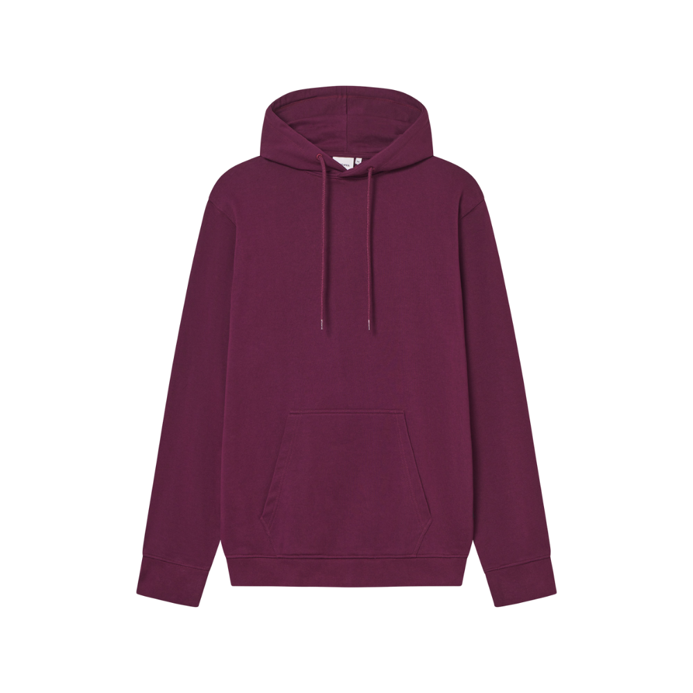 Hoodie Falun Base Fig Red Bild 1