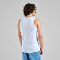Rib Tank Top Forsa White Bild 3
