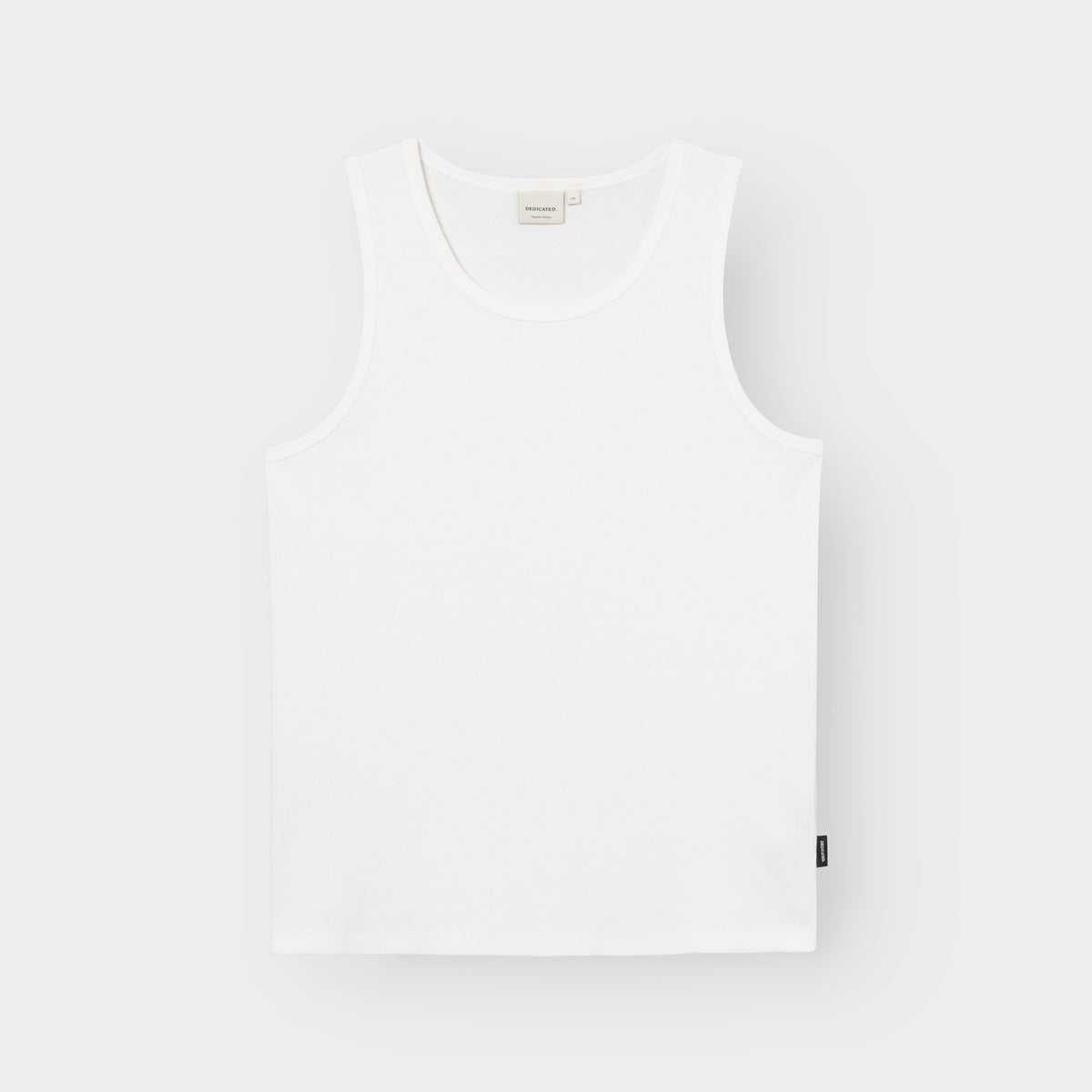 Rib Tank Top Forsa White Bild 5