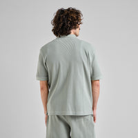 Shirt Falkvik Waffle Iceberg Green Bild 3