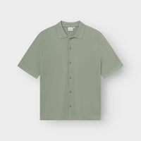 Shirt Falkvik Waffle Iceberg Green Bild 5