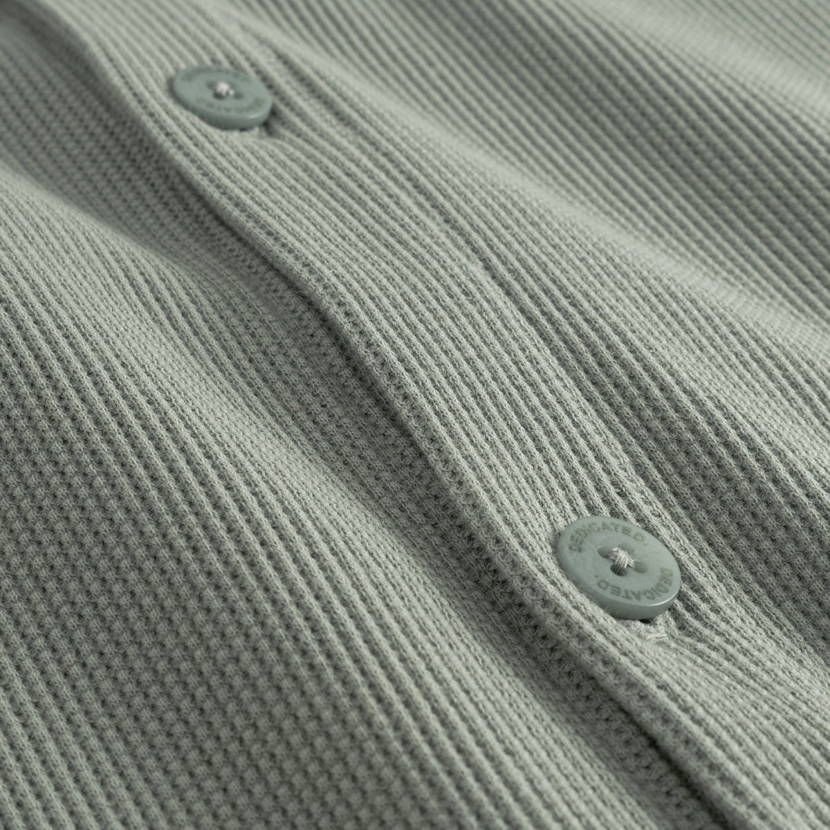 Shirt Falkvik Waffle Iceberg Green Bild 7