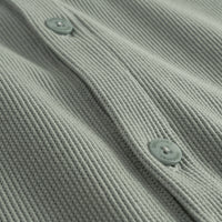 Shirt Falkvik Waffle Iceberg Green Bild 7