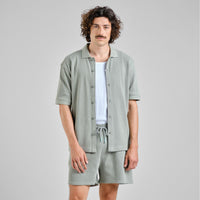 Shorts Essingen Waffle Iceberg Green Bild 5