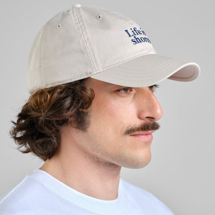 Soft Cap Slussen Life is Shorts Beige Bild 1