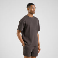 T-shirt Danviken Waffle Phantom Bild 3