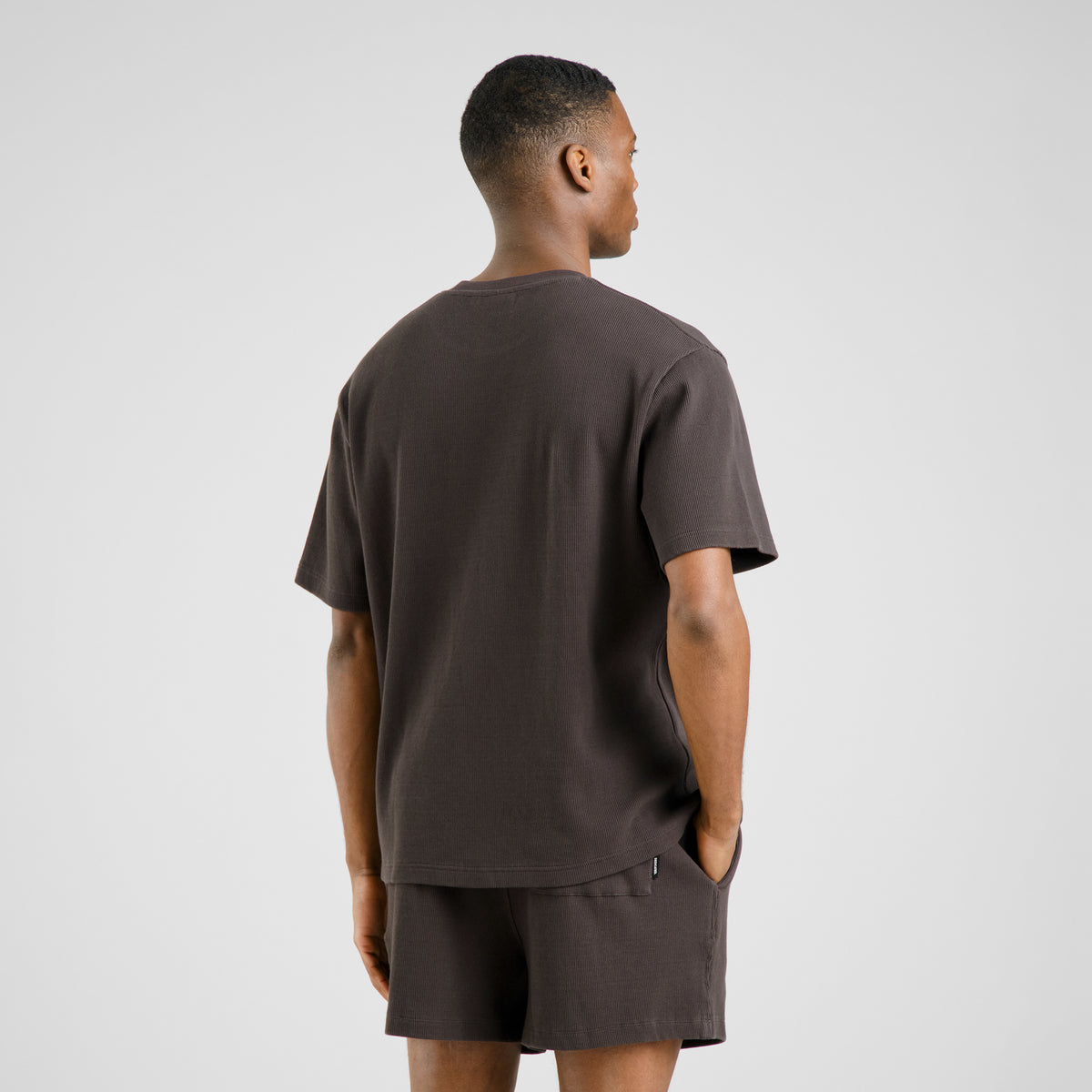 T-shirt Danviken Waffle Phantom Bild 4