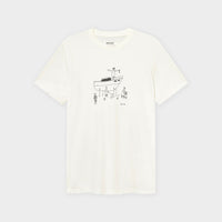 T-shirt Stockholm All Out Boat White Bild 1
