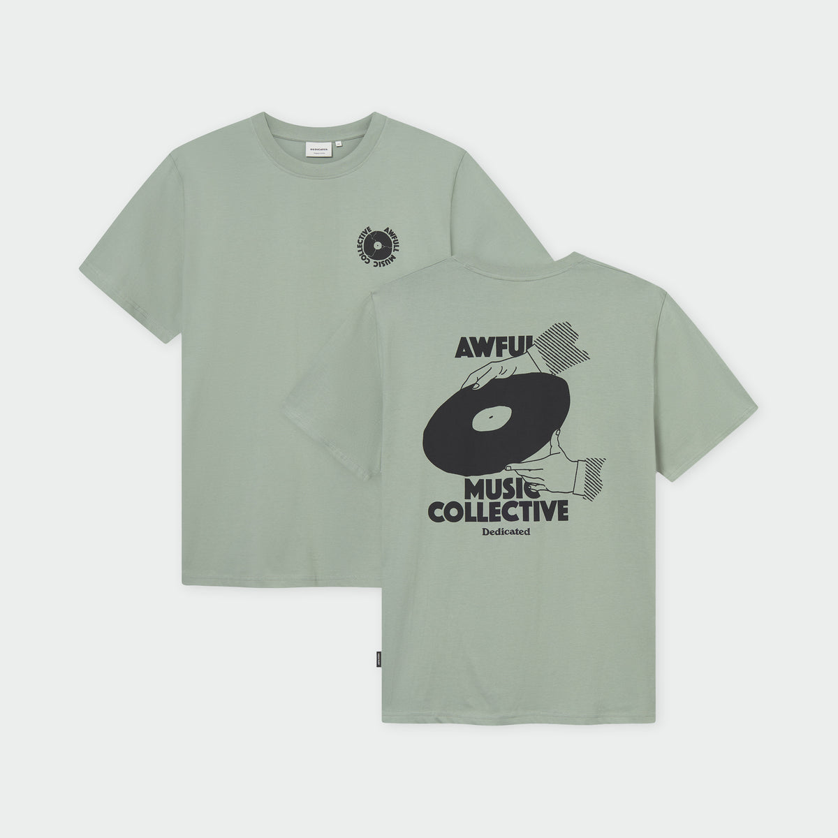 T-shirt Stockholm Awful Music Iceberg Green Bild 6