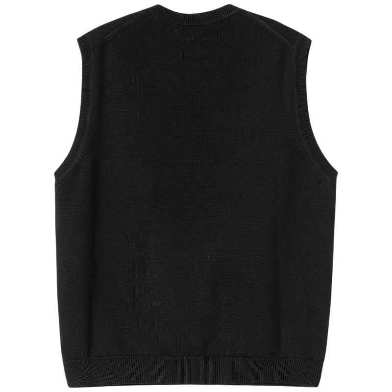 Carhartt - Madison Vest Sweater - BLACK/WHITE - Pullunder