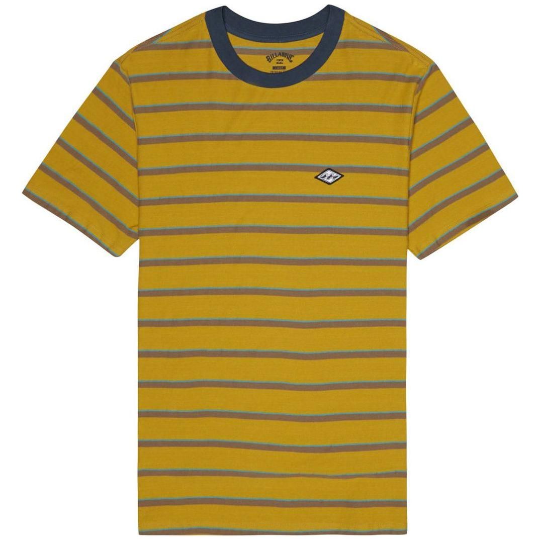 DIE CUT STP SS CREW - Billabong - GOLD - T-Shirt