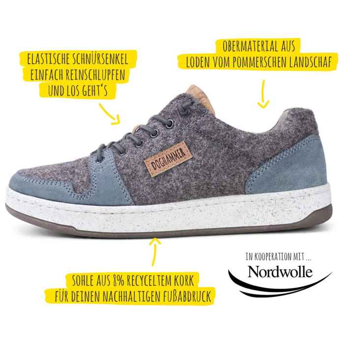 Local Wool Commuter ocean grey Bild 2