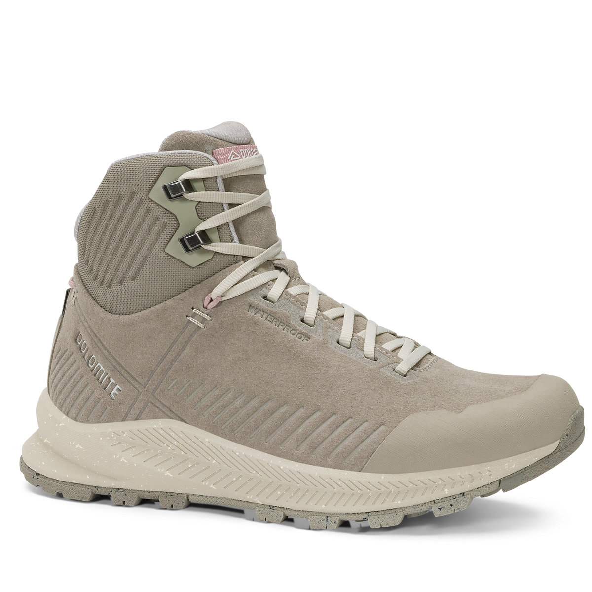 DOL Shoe Ws Carezza Leather Mid WP Aluminium Grey Bild 1