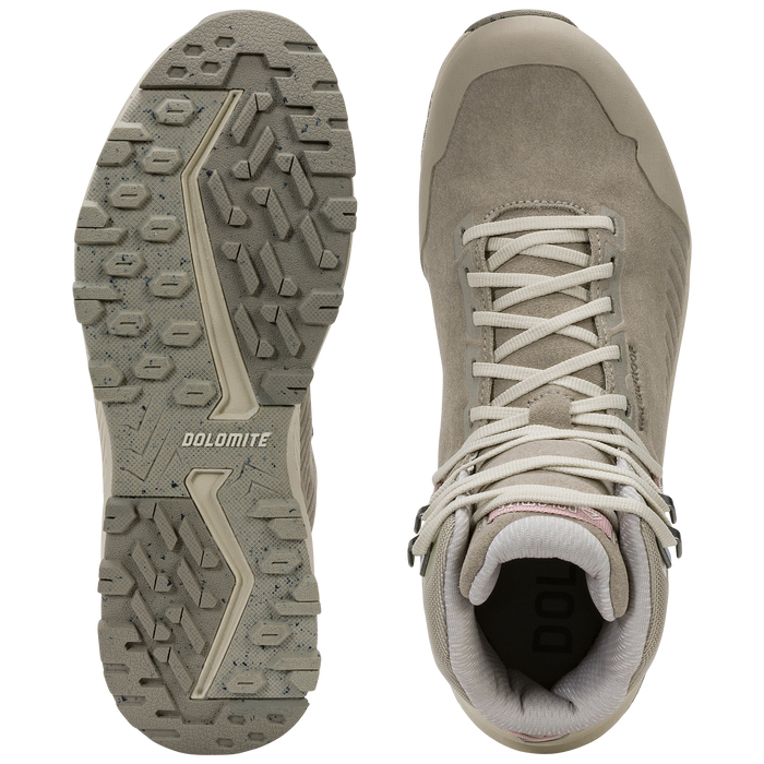 DOL Shoe Ws Carezza Leather Mid WP Aluminium Grey Bild 2