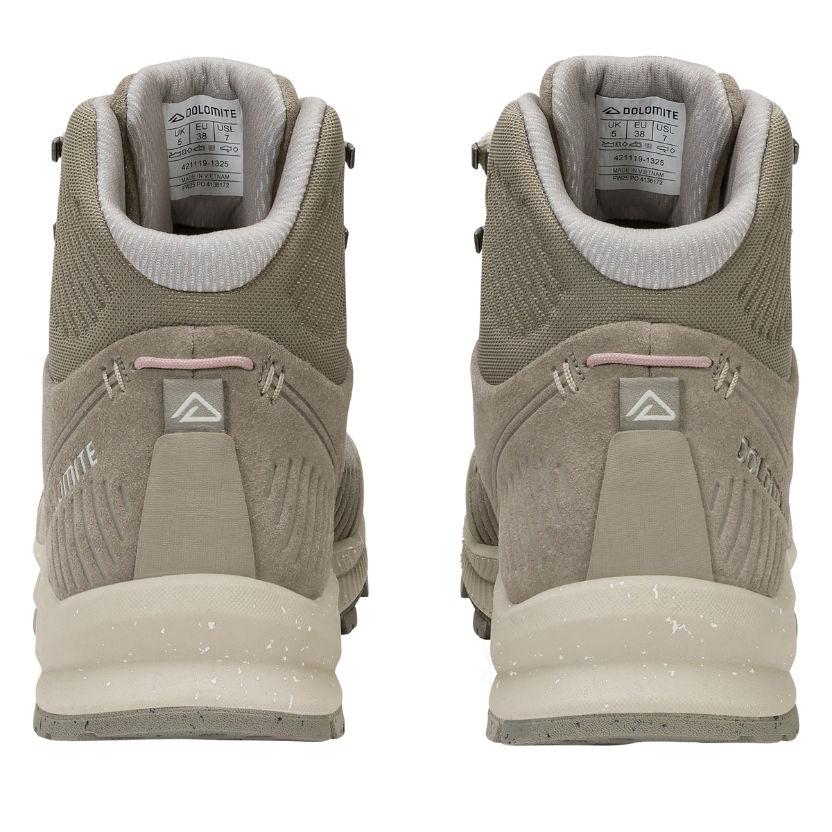 DOL Shoe Ws Carezza Leather Mid WP Aluminium Grey Bild 3