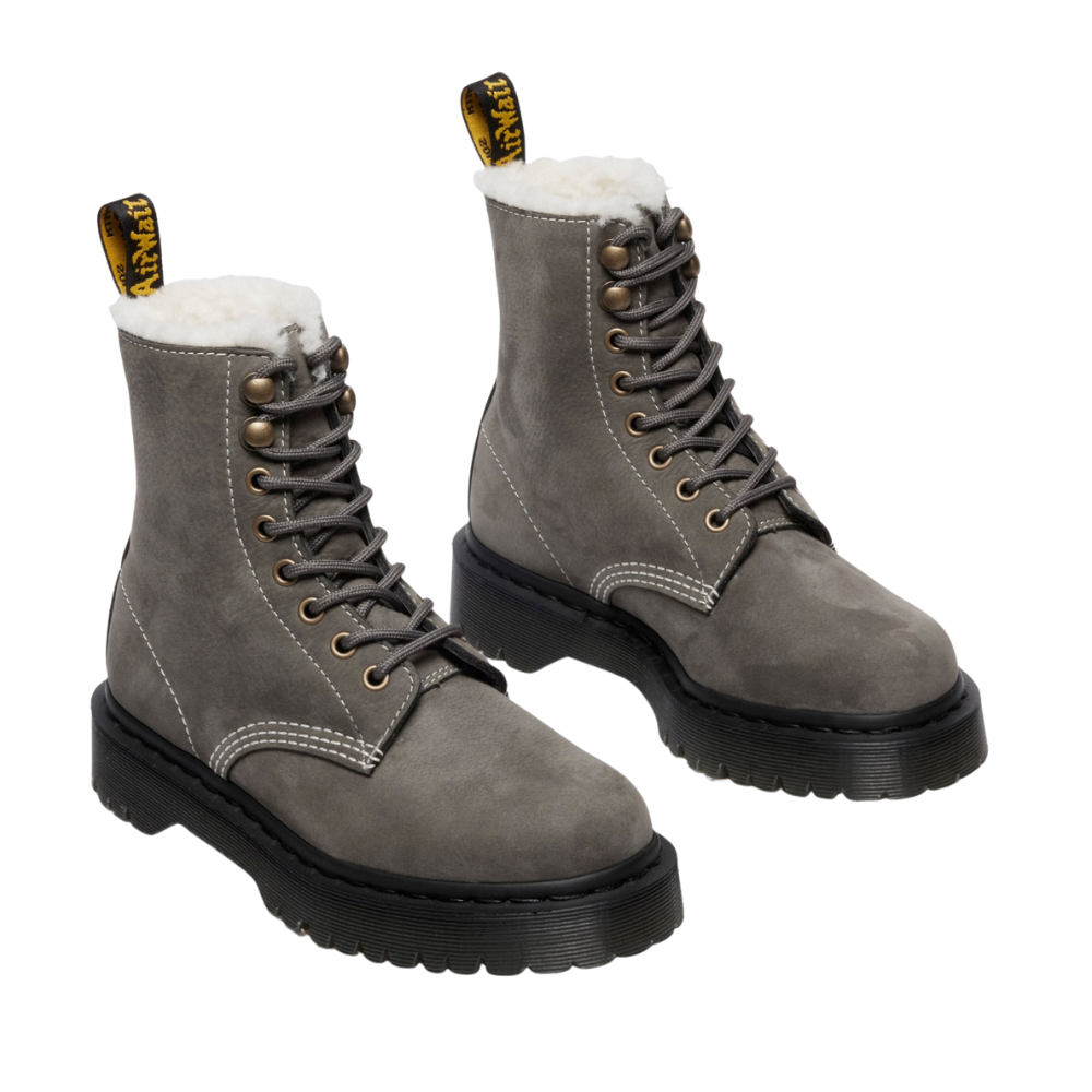 1460 Pascal Bex FL Gunmetal Milled Nubu Bild 4