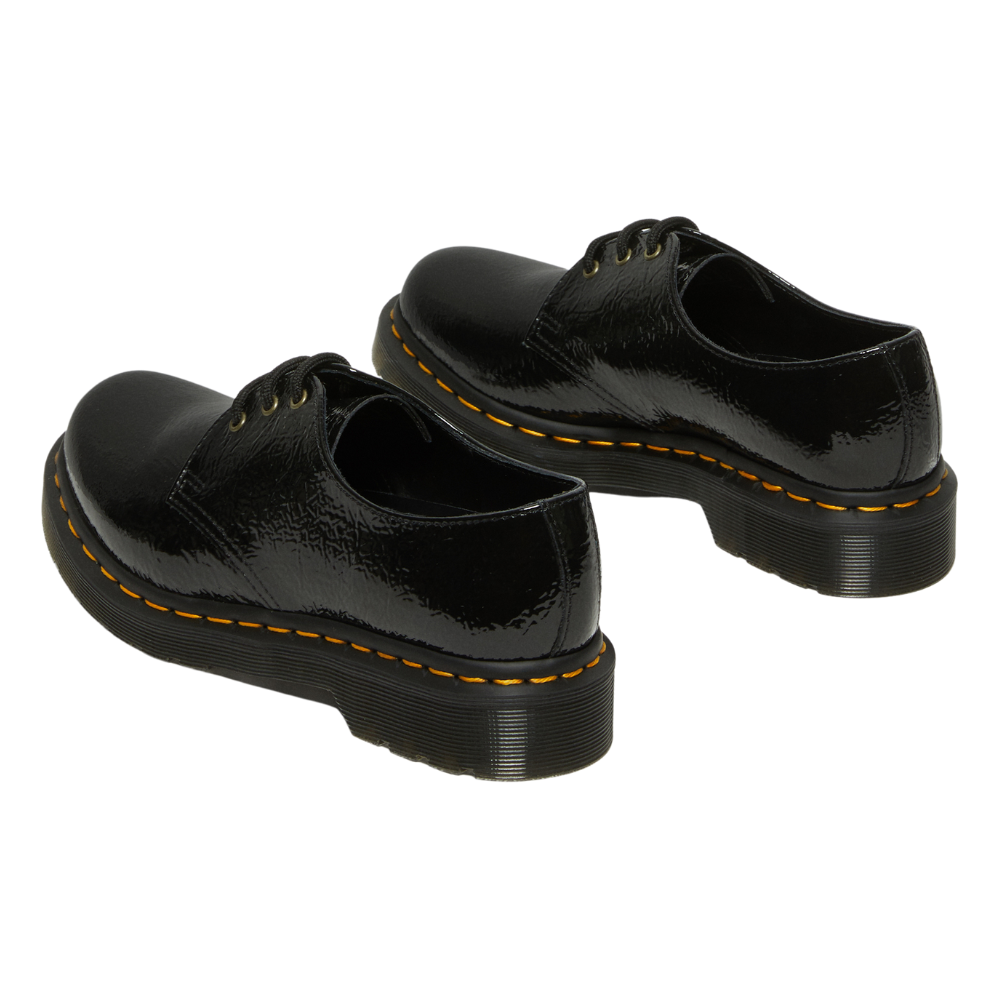 1461 Black Distressed Pat Bild 2