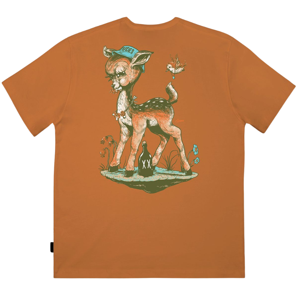 Bamby Classic T-Shirt Peach Caramel Bild 2